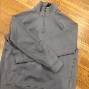lululemon athletica Men's Half-Zip Pullover — Light Gray
